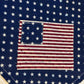 Limited Edition Handmade | Crystal Sparkle Rustic Patriotic Neck & Hair Scarf