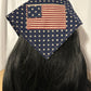 Limited Edition Handmade America 250 Celebration Bandana | Rustic Patriotic Neck & Hair Scarf